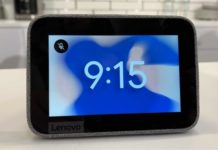 Technologie Lenovo Smart Clock předává kontrolu